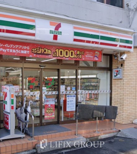 コンビニ　セブンイレブン 亀戸駅前店（コンビニ）まで511m