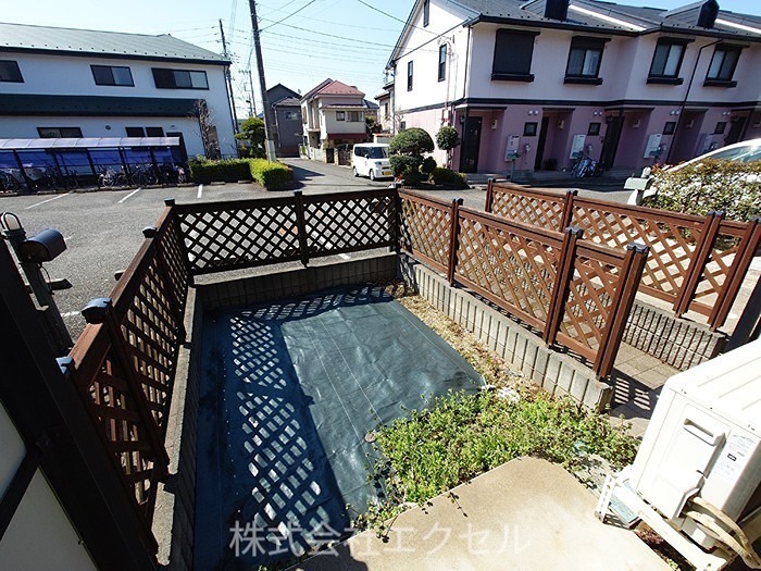 バルコニー　風通しの良いバルコニーです。