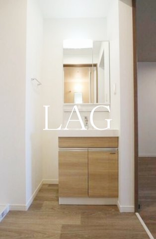 洗面設備　洗面台です。