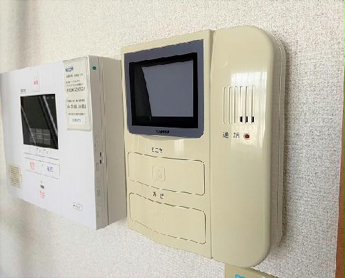 セキュリティ　モニター付きインターホン