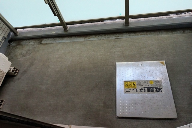 バルコニー　２０２１年８月撮影