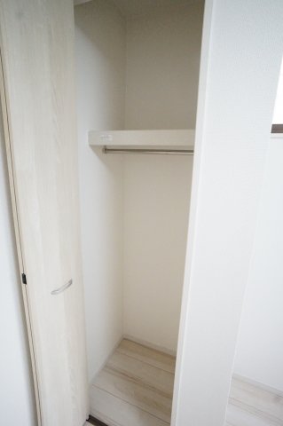 収納　クローゼットですね