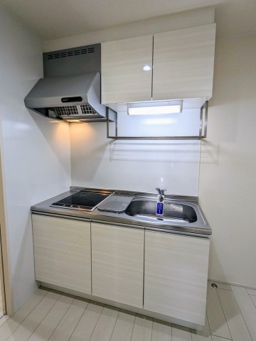 キッチン　2口ＩＨコンロ付きシステムキッチン