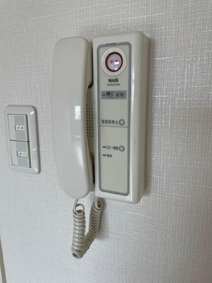 セキュリティ　※別部屋の写真です