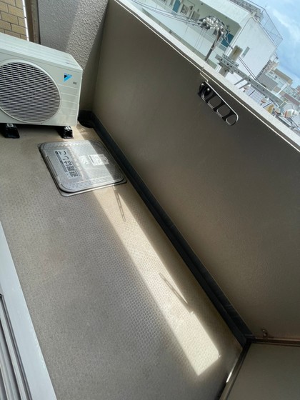 バルコニー　※別部屋の写真です