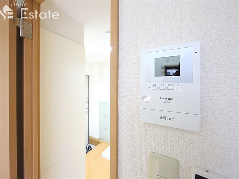 セキュリティ　モニター付きインターホン