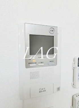 セキュリティ　モニター付きインターホンです。