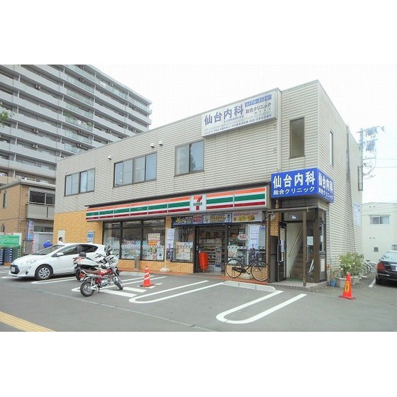 コンビニ　セブンイレブン仙台上杉３丁目店（コンビニ）まで291m