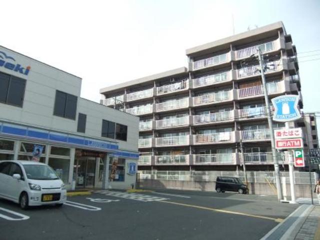 コンビニ　ローソン南加賀屋店（コンビニ）まで616m