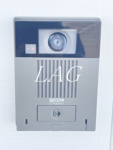 セキュリティ　モニター付きインターフォンです。