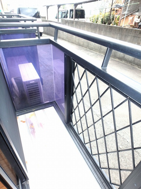 バルコニー　南西向きで日当たり良好☆