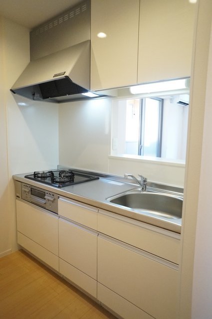 キッチン　３口システムキッチン♪