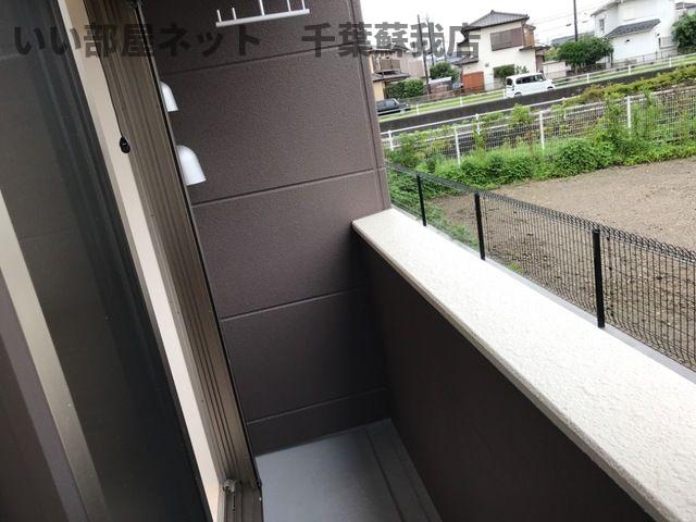 バルコニー　広々としたバルコニーです