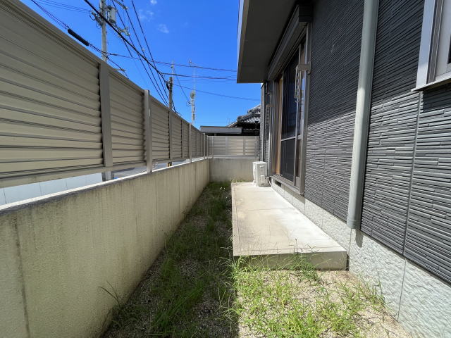 バルコニー　専用庭
