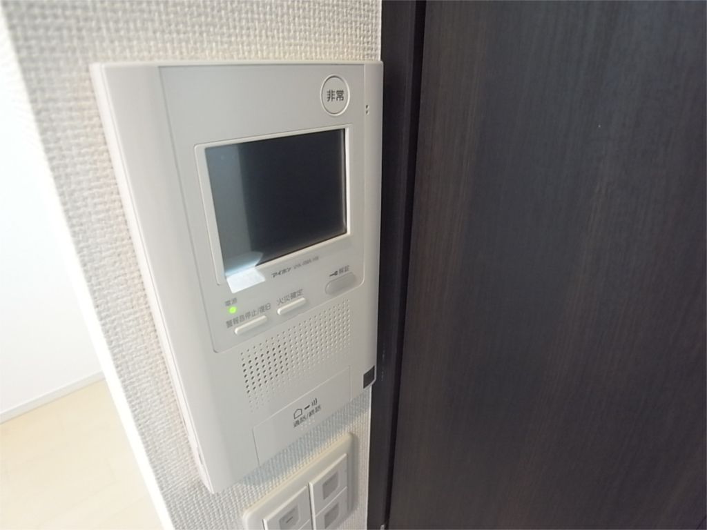 セキュリティ　顔を見てから話が出来ます