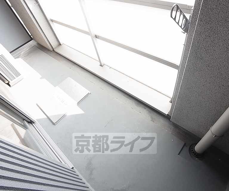 バルコニー　開放感のあるバルコニー。