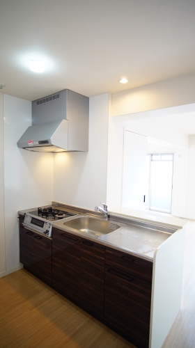 キッチン　蛇口一体型の浄水カートリッジ設置可（別途費用あり）