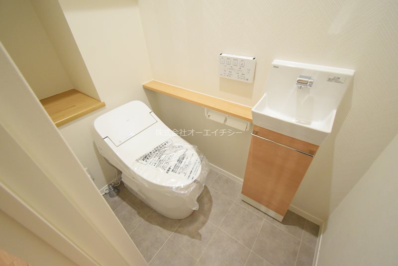 トイレ　建築中のため、参考写真です