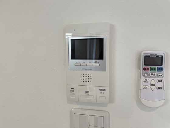 セキュリティ　※別部屋の写真です