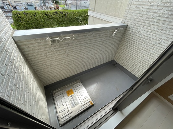 バルコニー　※別部屋の写真です