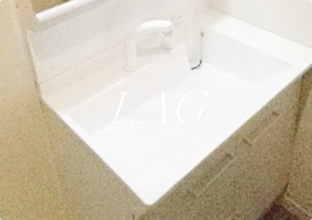 洗面設備　洗面台です。