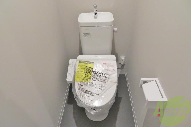 トイレ　トイレにはウォッシュレットが備えられております。