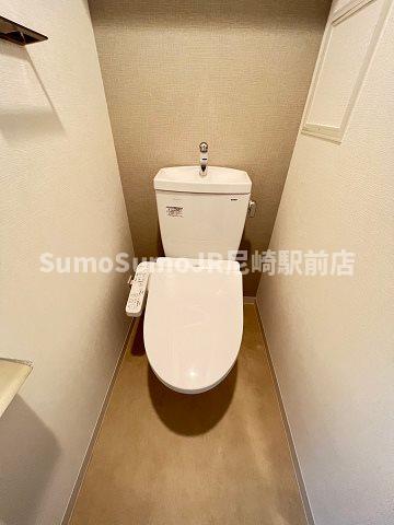 トイレ　トイレもきれいです