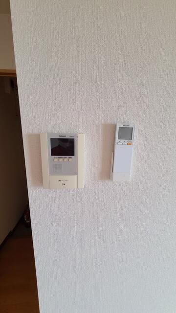 セキュリティ　モニタ付インターホンです。
