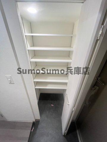 収納　ちょっとした収納スペースも充実しています