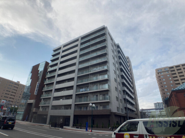 建物外観　札幌市中央区北三条東「レジディア北三条」