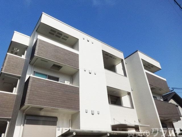 建物外観　全室角部屋です！