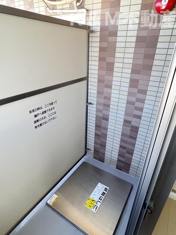 バルコニー　バルコニー付きです