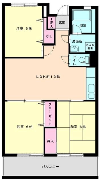 吉田宮町ビルの間取り写真