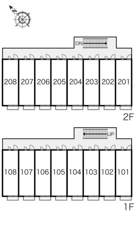 ロビー　間取り配置図