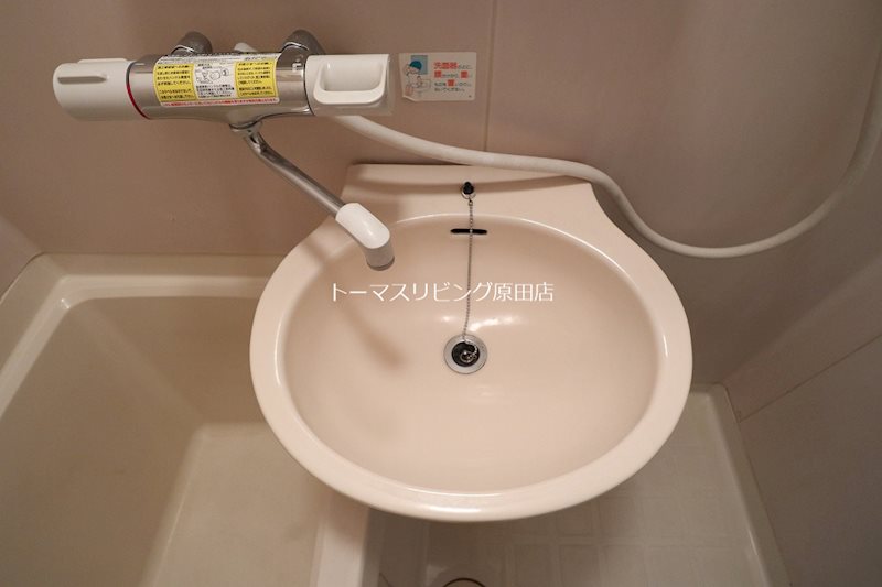 洗面設備　203号室写真