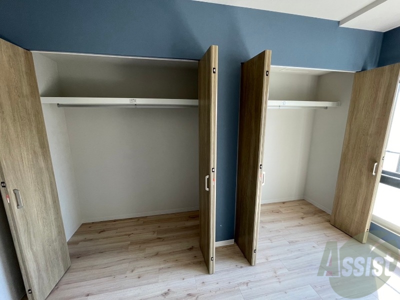 収納　収納もバッチリあるのでお部屋が片付きますよ！