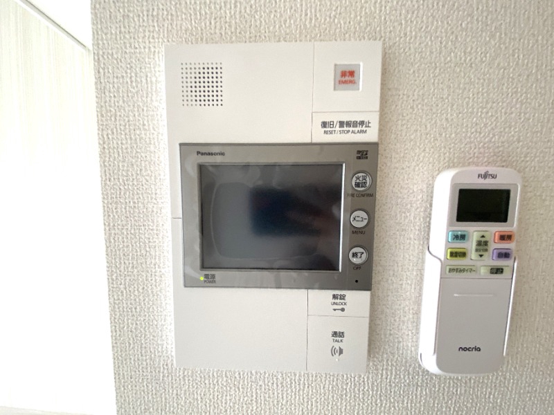 セキュリティ　顔が見えて安心です！