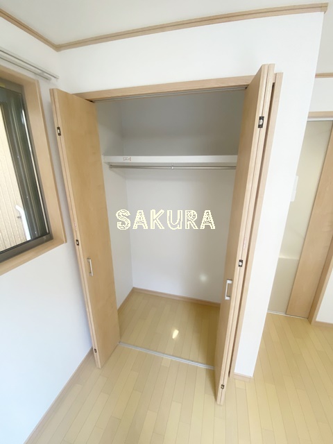 収納　お荷物の多い方でも安心のクローゼット付き♪