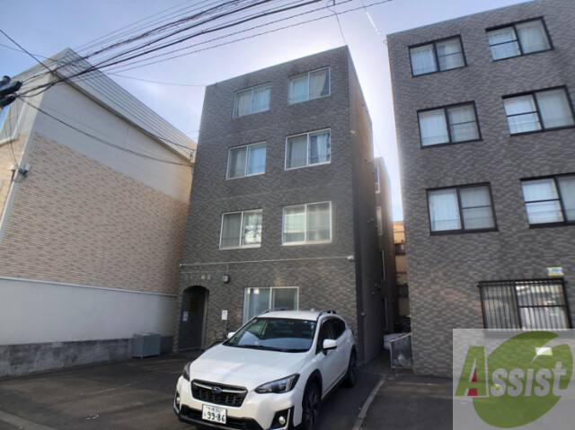 建物外観　札幌市北区麻生町「ライフ麻生」
