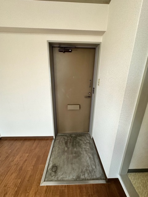 睦ハイツの玄関写真