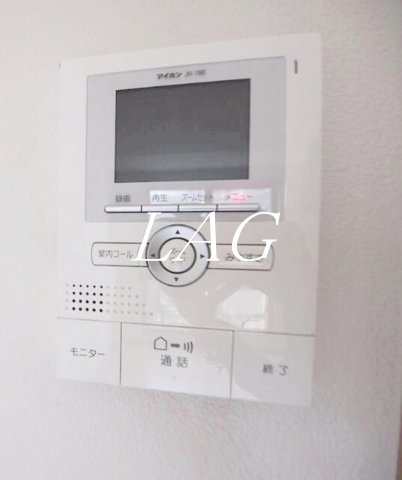 セキュリティ　モニター付インターホンです。