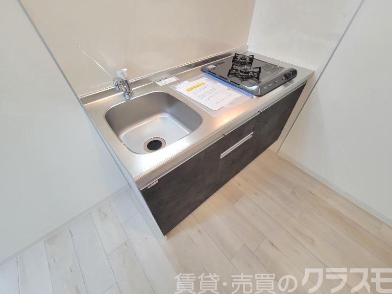 キッチン　２口コンロのシステムキッチン♪