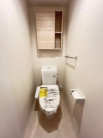トイレ　ゆったりとした空間のトイレです