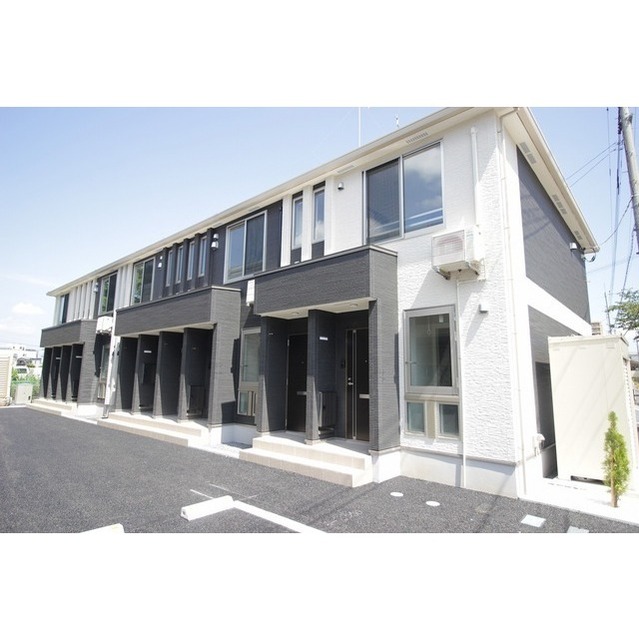 建物外観　建築中