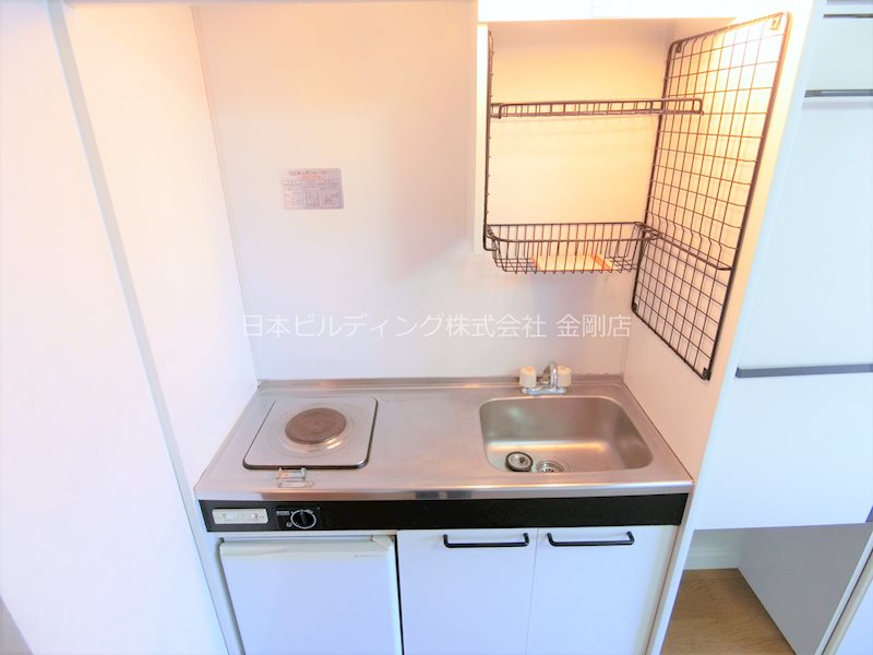 キッチン　調理スペースがあるのは嬉しいですね♪