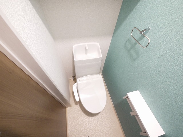 トイレ　ゆったりとした空間のトイレです