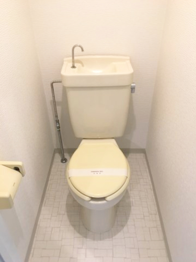 トイレ　清潔感あるお手洗い