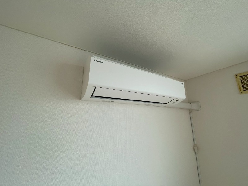 その他設備　エアコンがありますので夏でも快適に過ごせます！