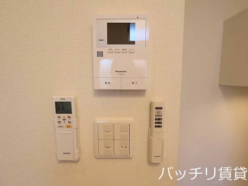 セキュリティ　別室写真の為、現状を優先いたします。