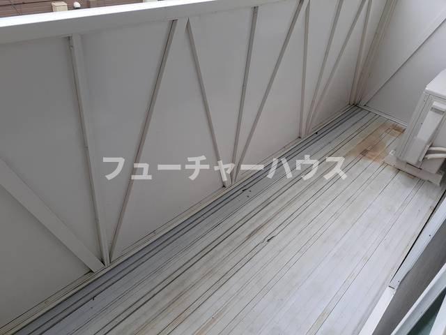 バルコニー　広々としたバルコニーです